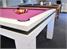 Billiards Montfort Lancaster Pool Table with Stainless Steel Strip - Corner