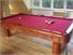 Longoni Elite Pool Table - in Briar Walnut
