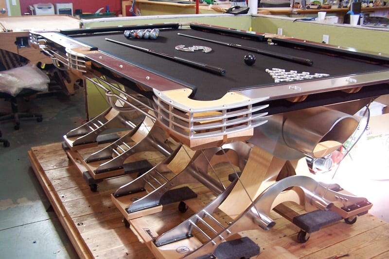 Hurricane Billiards Predator Pool Table - Complete in Workshop
