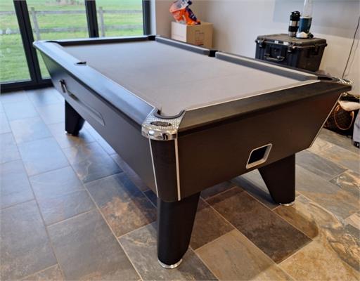 Signature Champion Premium Edition Pool Table - Black, 7ft: Warehouse Clearance