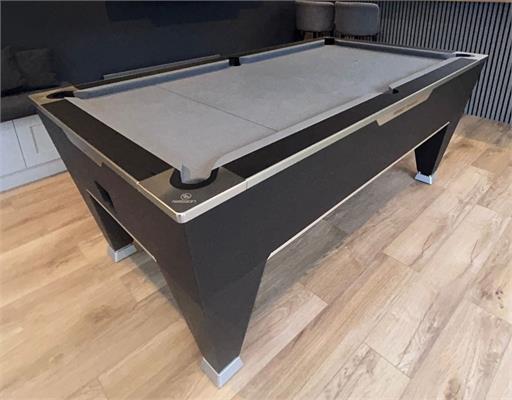 Rasson Vanquish Pool Table - Black, 7ft: Warehouse Clearance