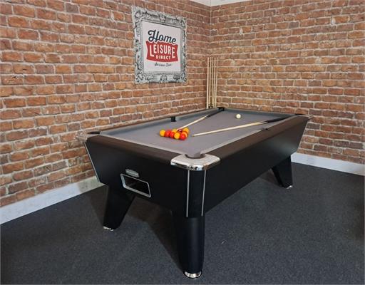Signature Tournament Pool Table - 7ft, Black Finish: Warehouse Clearance