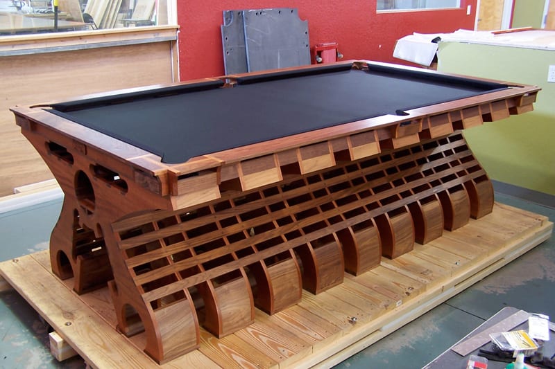 Hurricane Billiards VertX Pool Table - Complete in Workshop