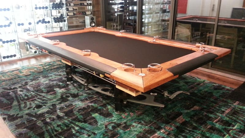 Hurricane Billiards Split Personality Pool Table - Customer Install