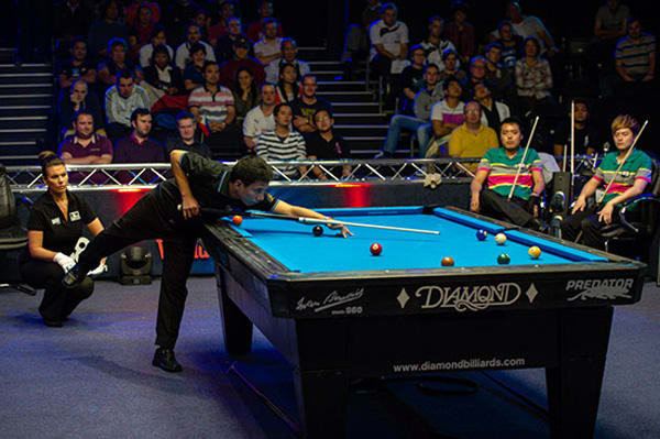 Diamond Billiards Pool Tables at Mosconi Cup 2014