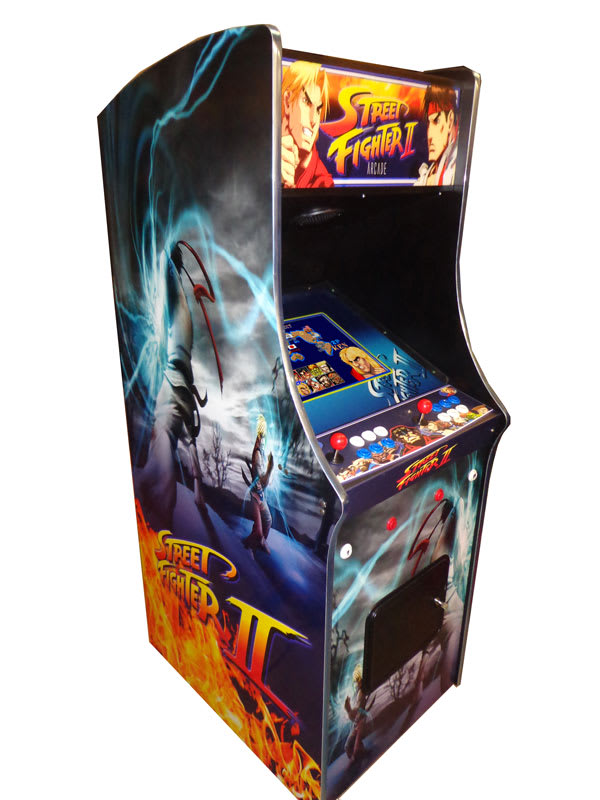 ArcadePro Upright Arcade Machine - Street Fighter II - Full Graphics