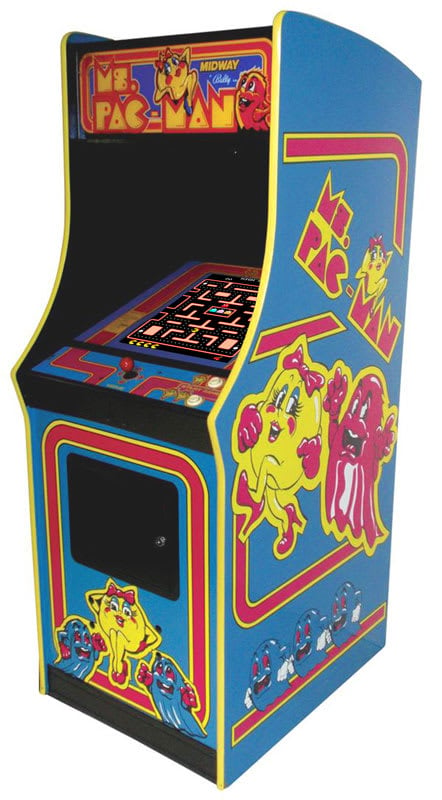 ArcadePro Upright Arcade Machine - Ms. Pac-Man - Full Graphics
