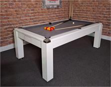 Signature Warwick Pool Dining Table - White Finish, 7ft: Warehouse Clearance