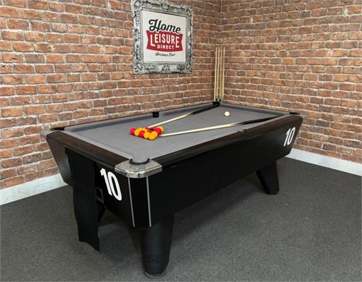 Supreme Winner Pool Table: Black - 7ft: Warehouse Clearance