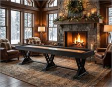 Signature Chevron Shuffleboard - 12ft, 14ft