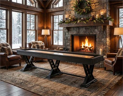 Signature Chevron Shuffleboard - 12ft, 14ft