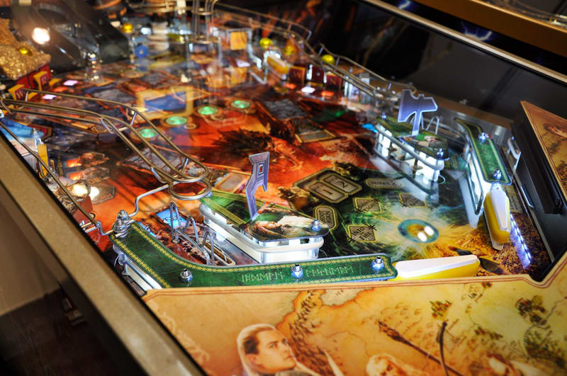 EAG International 2015- Jersey Jack Hobbit Pinball Machine Play Field