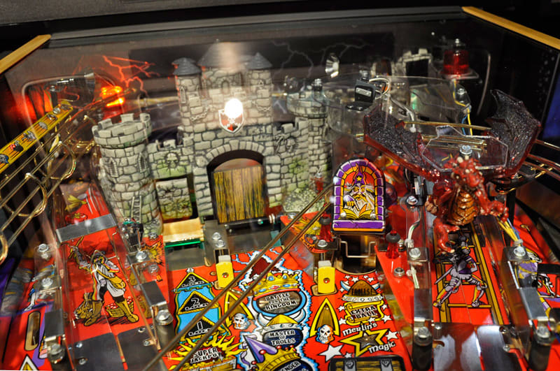 EAG International 2015 - Medieval Madness Pinball Machine Remake Castle Detail