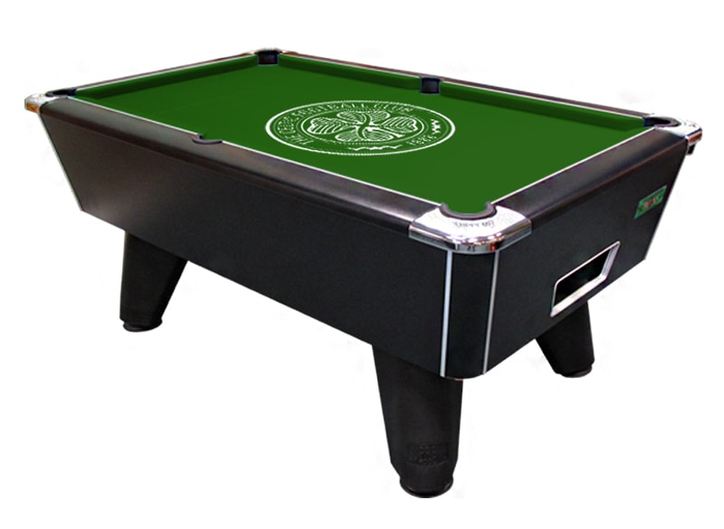 Celtic FC Pool Table Cloth 6ft Home Leisure Direct
