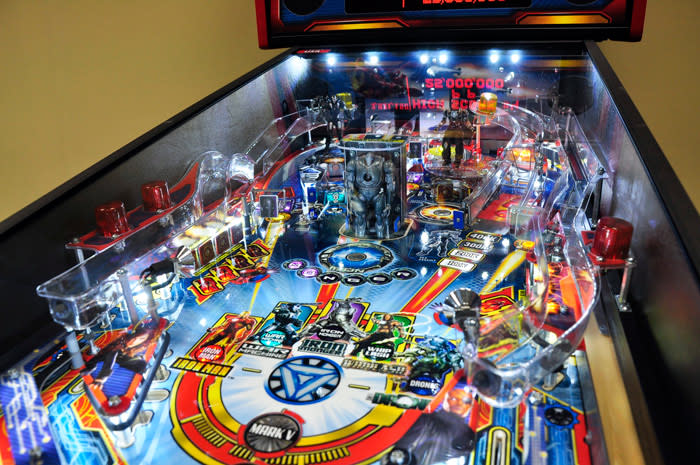 Stern Iron Man Pinball Machine Vault Edition - Play Field