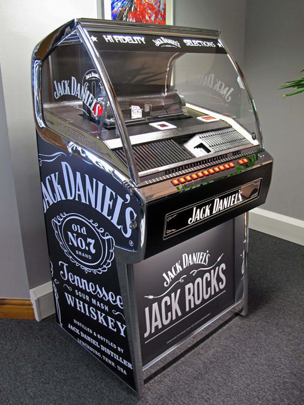 Jack Daniel’s CD Jukebox - Full Length View