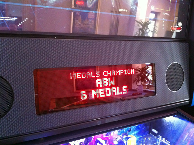 Stern Star Trek Pro Pinball Machine Code Update - Medals Champion