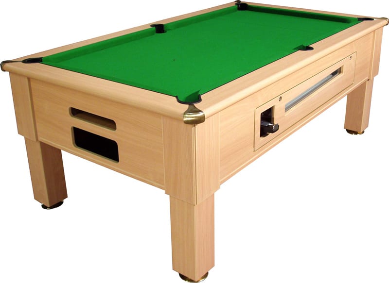 Optima Primo Pool Table in Beech