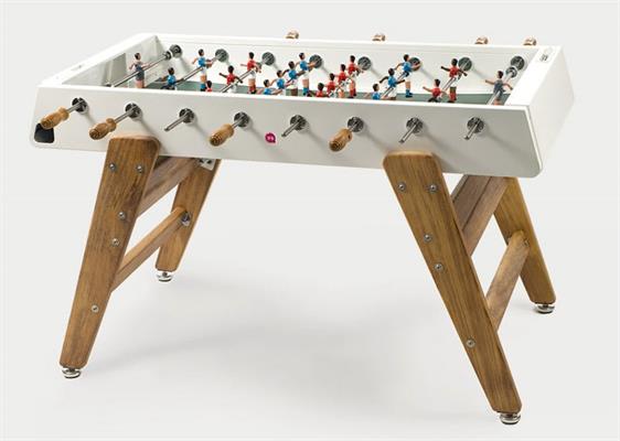 RS Barcelona RS#3 Wood Football Table: White