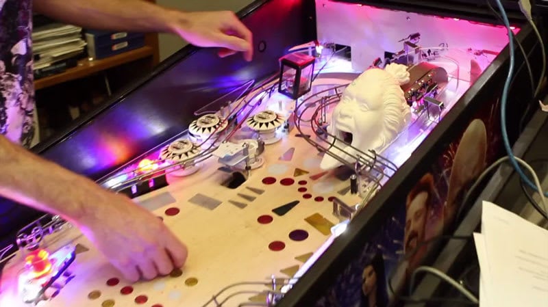 KISS Pinball in Production