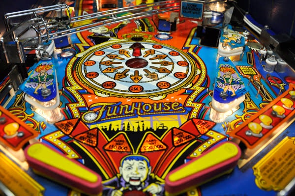 Funhouse Pinball Machine - Playfield