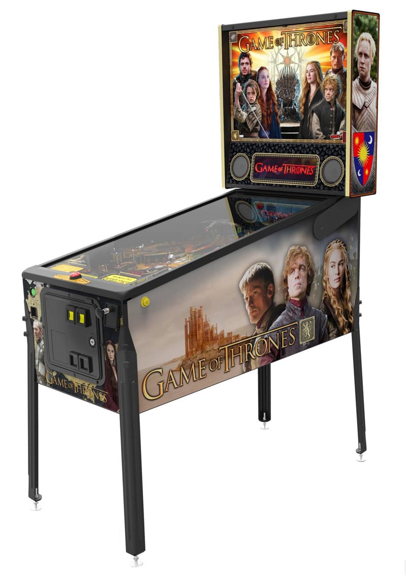 Stern Game of Thrones Pinball Machine Cabinet