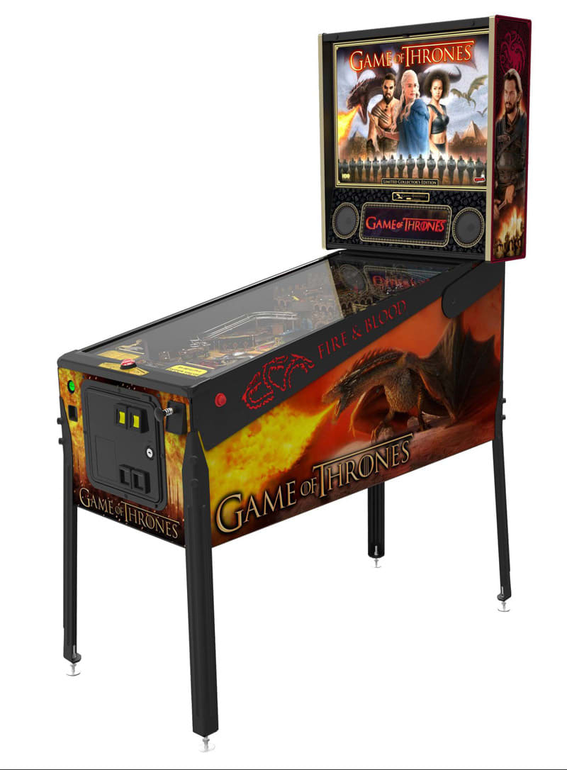 Stern Game of Thrones Pinball Machine Cabinet Side