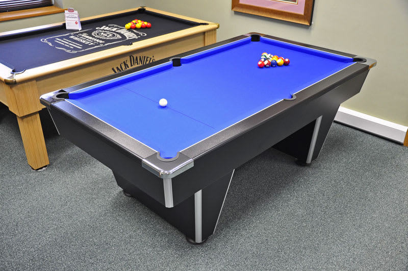 Signature League Pool Table - Black Finish