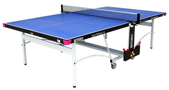 Butterfly Spirit Indoor 19 Table Tennis Table - Blue