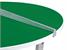 1300535GR Butterfly R2000 Polymer Concrete Outdoor Table Tennis Table - Green - Net Detail