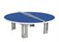 1300535BL Butterfly R2000 Polymer Concrete Outdoor Table Tennis Table - Blue
