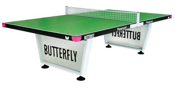 Butterfly Playground Outdoor Table Tennis Table - Green