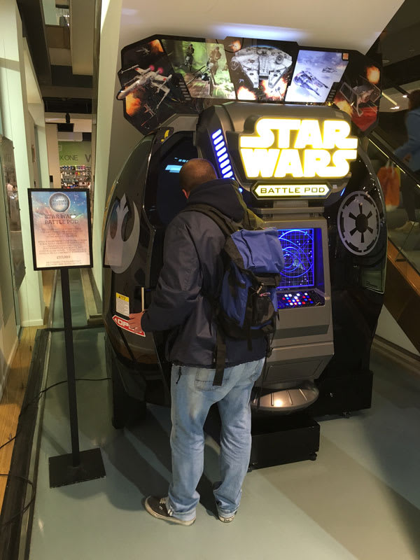 Star Wars Battle Pod at Selfridges