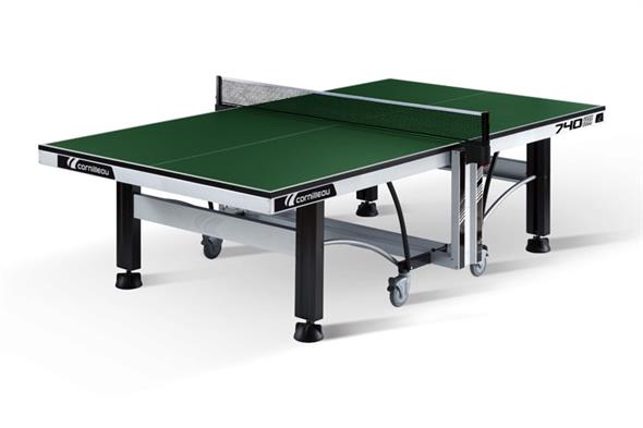 Cornilleau ITTF Competition 740 Indoor Table Tennis Table: Green