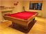 Diamond Billiards Pool Table in Golden Oak - Customer Installation
