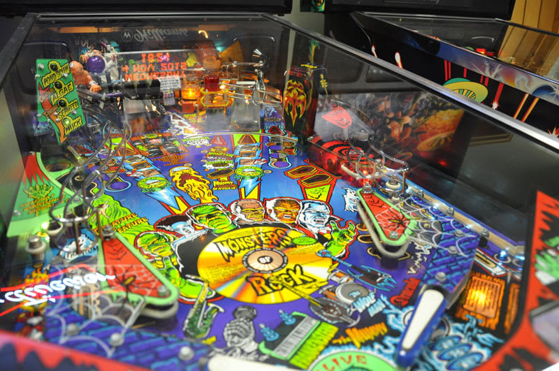 Monster Bash Pinball Machine - Playfield