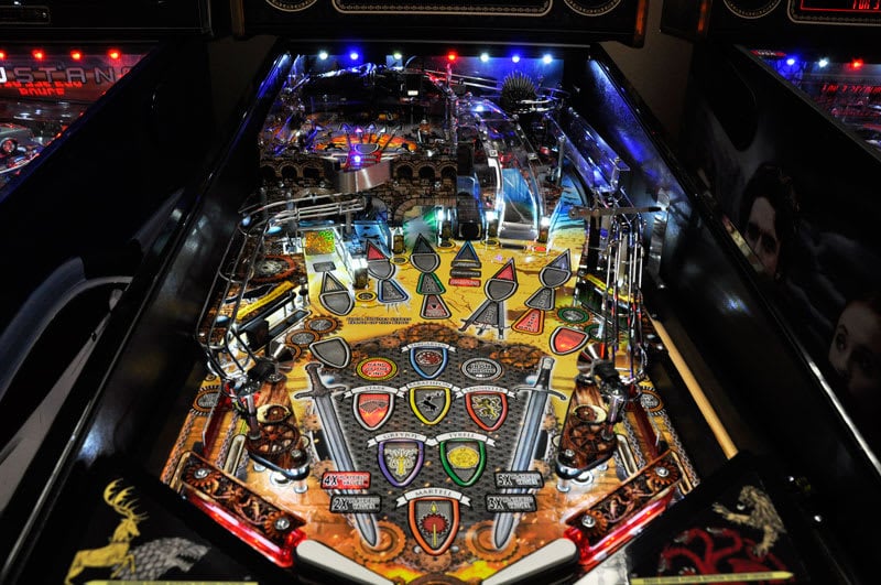 Game of Thrones Limited Edition Pinball Machine - Playfield