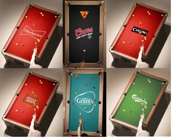 Logo cloths available at additional cost
