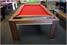 Designer Billiards Spartan Rollover Pool Table - End View