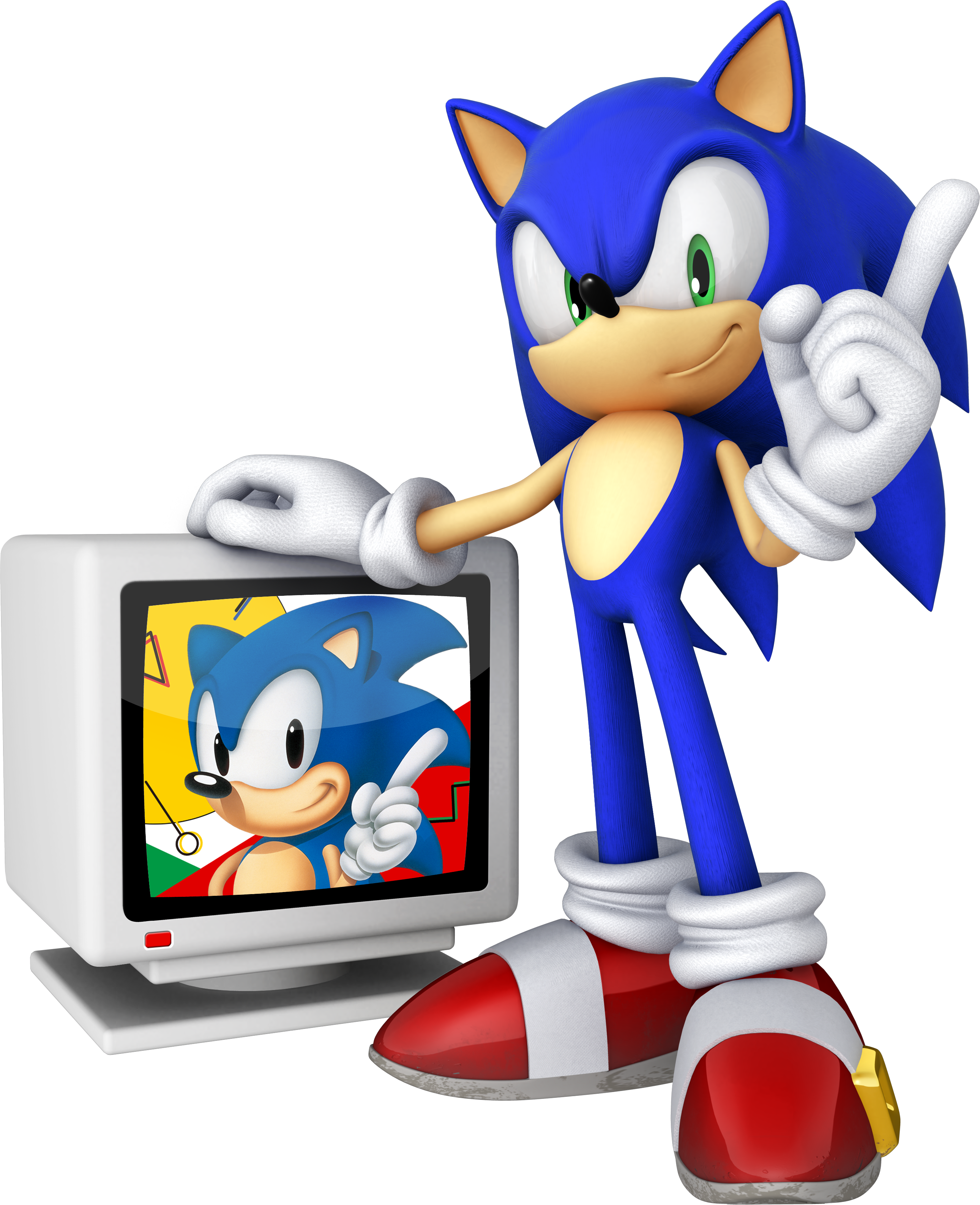 Classic Sonic 25th Anniversary Street Art!
