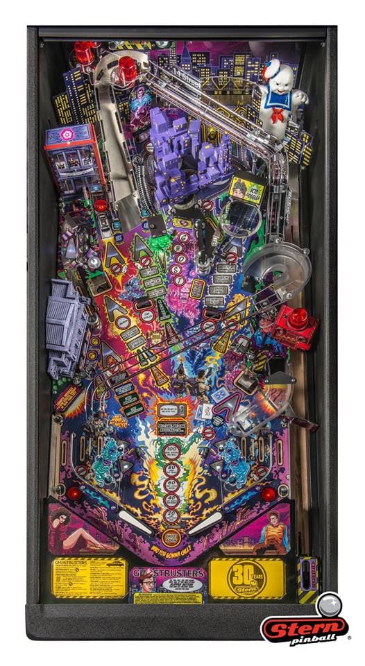Stern Ghostbusters Premium Pinball Machine - Playfield