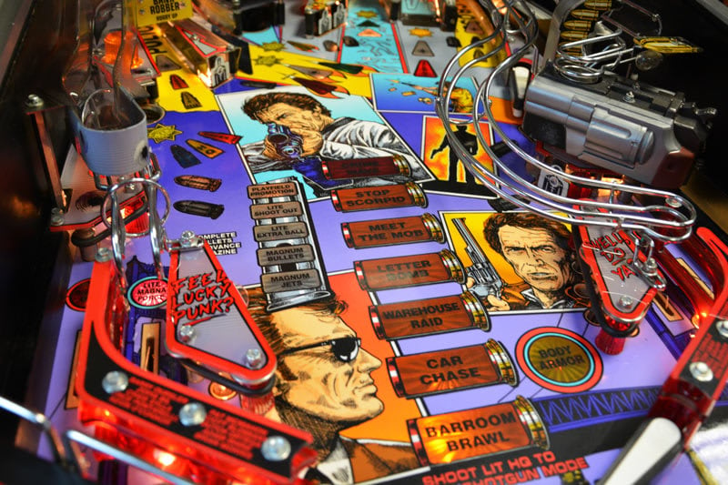 Dirty Harry Pinball Machine - Playfield