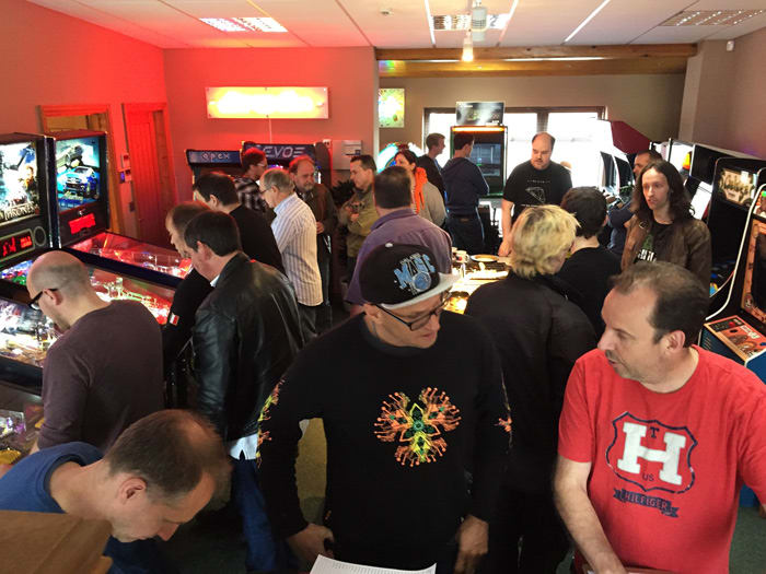 South West Pinball League at Home Leisure Direct Showrooms