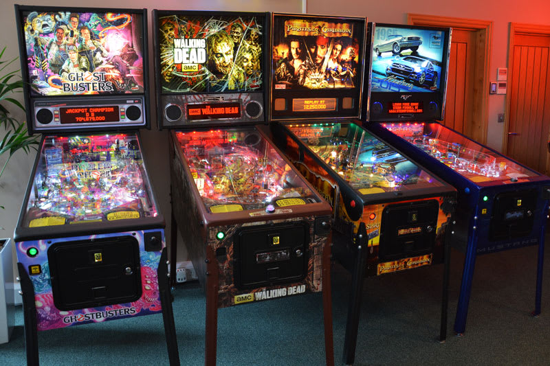 Pirates of the Caribbean Pinball Machine - in Showroom