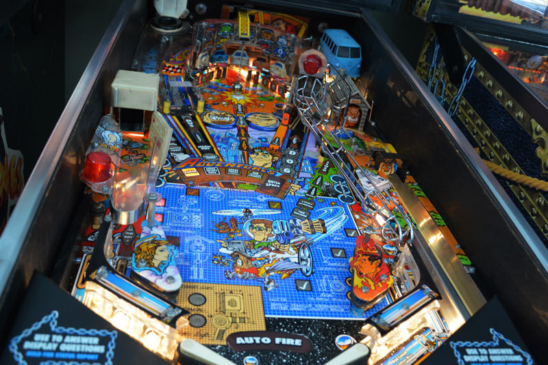 Junk Yard Pinball Machine - Full Playfield View