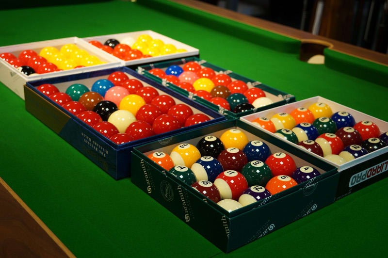 Number 8 Pool Ball - 2 1/4 Billiards Regulation Size Pool Balls