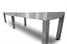 Hudson Brushed Stainless Steel Shuffleboard - Low