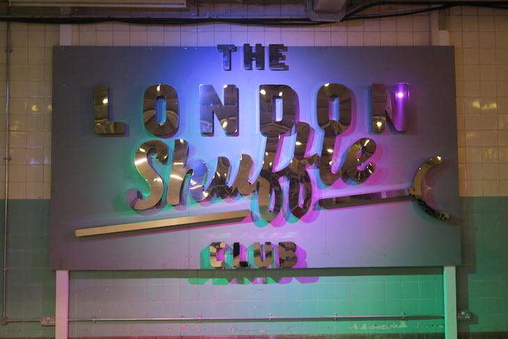 London Shuffle Club - Sign