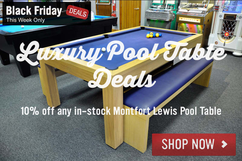 Luxury Pool Table Black Friday Deals