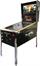 King-Pin Virtual Pinball Machine - Black - Reverse